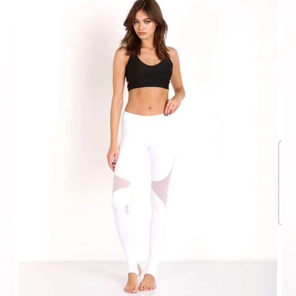 All Yoga Mesh Leggings - Picture 1 of 12